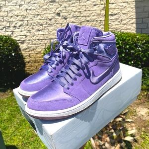Air Jordan 1 season of her purple earth W size 9